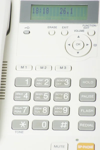 Grey phone keypad — Stock Photo, Image