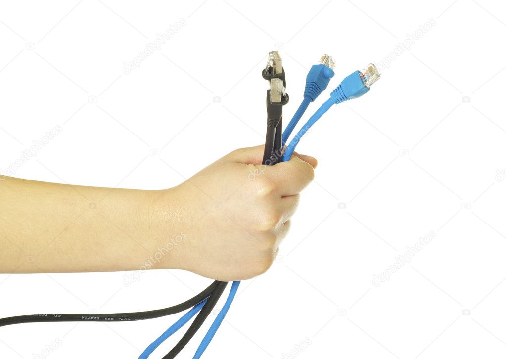 Cables in hand