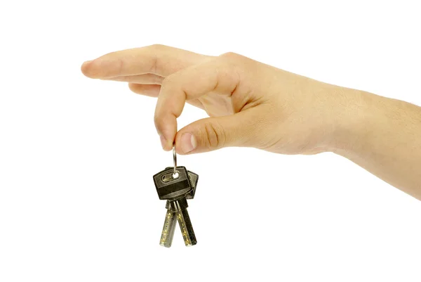 Key in hand — Stock Photo, Image