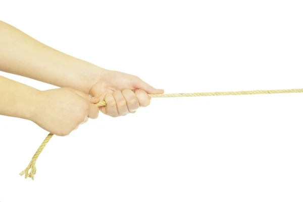 Ruce a lano — Stock fotografie
