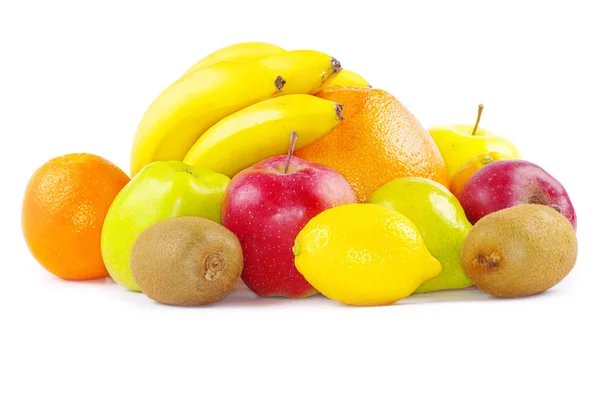 Vruchten op witte — Stockfoto