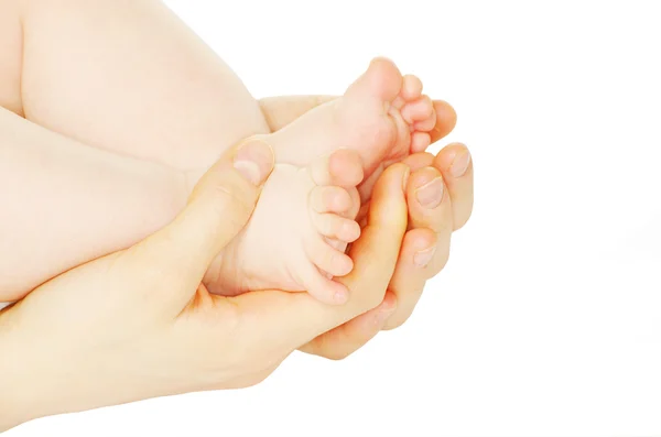 Baby fötter — Stockfoto