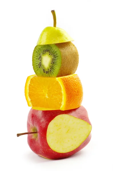 Fruit on white — Stock Photo, Image