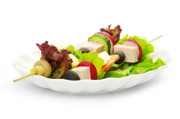 stock image Salad with vegetables