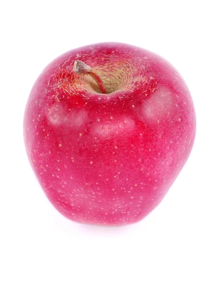 Jabłko na biały — Zdjęcie stockowe