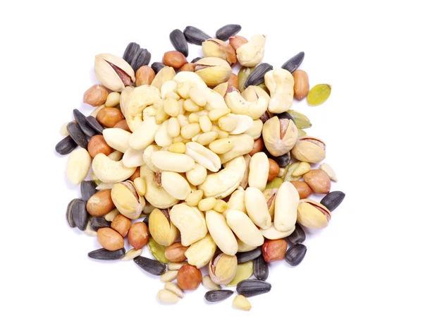 Nuts and seeds — Stock Photo, Image