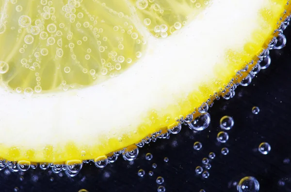 Citron s bublinami — Stock fotografie