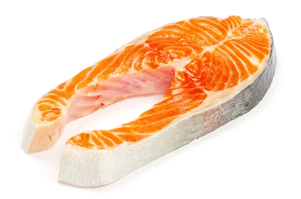 Bife de salmão — Fotografia de Stock