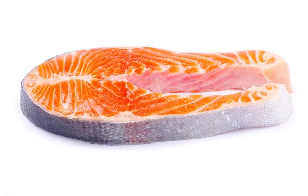 Bife de salmão — Fotografia de Stock