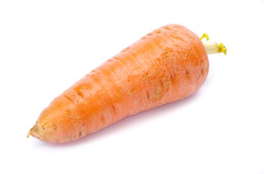 üzerinde beyaz bir Carrot