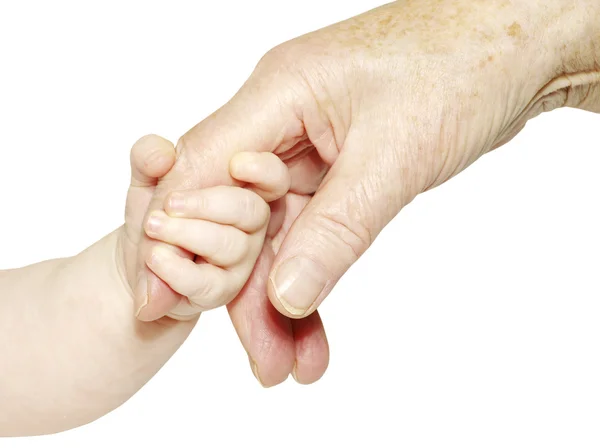 Mão de bebé — Fotografia de Stock