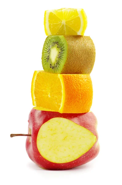 Fruit on white — Stock Photo, Image