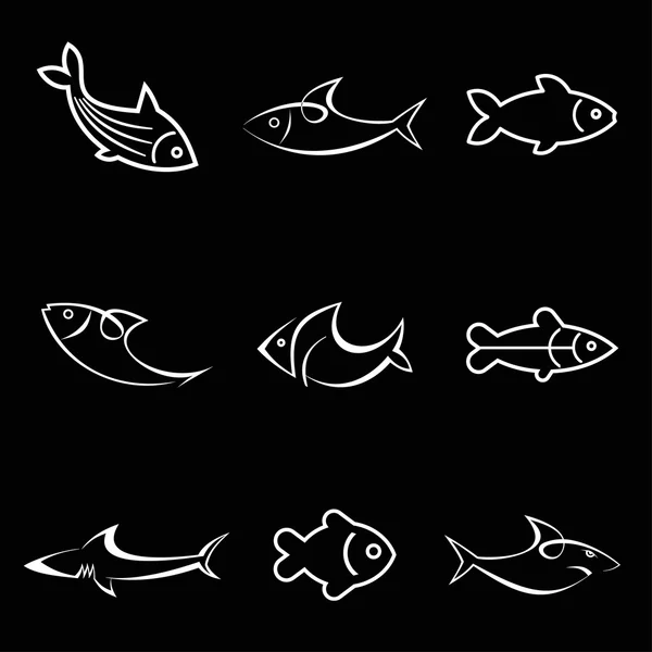 鱼 — 图库矢量图片