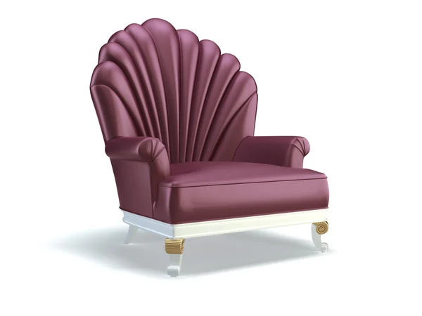 Różowy fotel — Zdjęcie stockowe