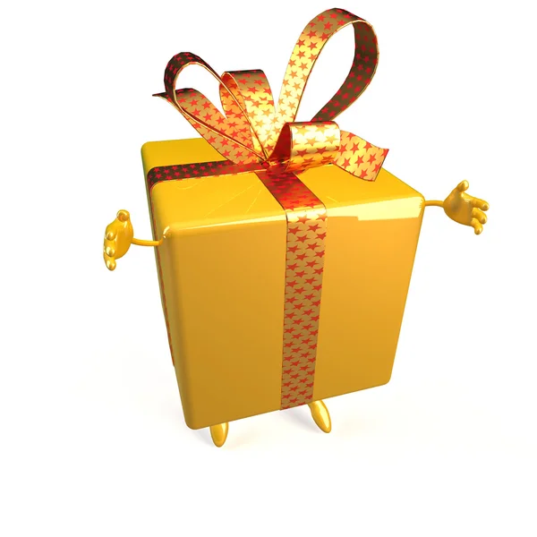 3d gift — Stock Photo, Image