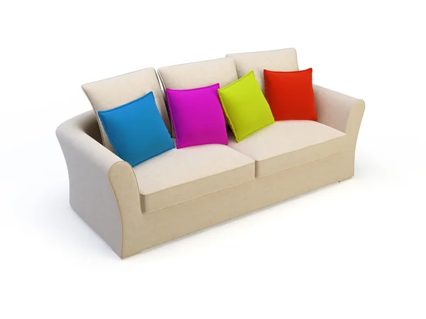 Sofa bergaya — Stok Foto