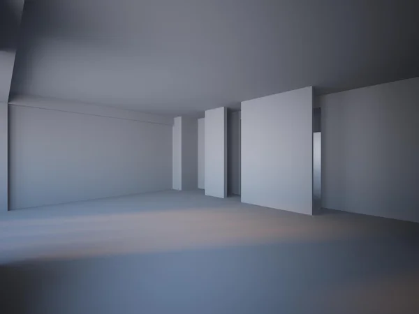 Interior cinzento — Fotografia de Stock