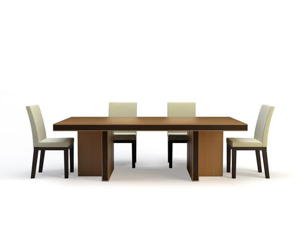 stock image Chairs and table