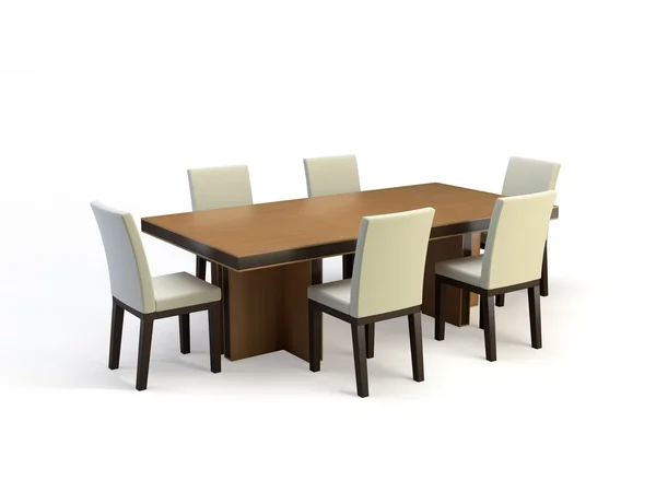 Stühle und Tisch — Stockfoto