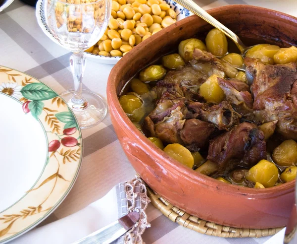Традиционная португальская еда — стоковое фото