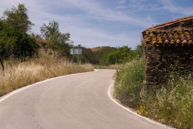 eğri yol