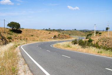 eğri yol