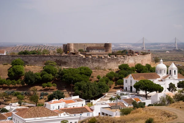 View on old portugal city, Castro Marim, Portugal — Stock Photo, Image