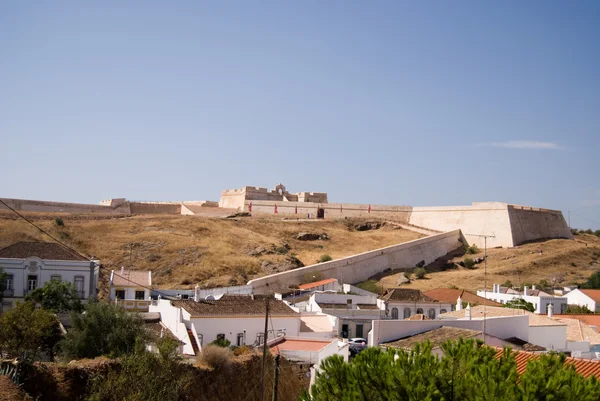 Fort w castro marim, Portugalia — Zdjęcie stockowe