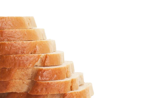 Нарізаний хліб сходи — стокове фото