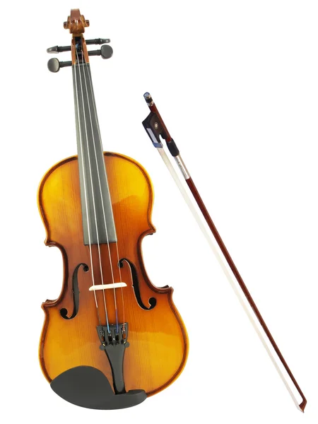 Violins and a fiddlestick — Stock Photo, Image