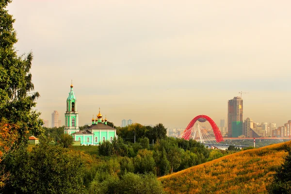 Panorama Moskvy — Stock fotografie