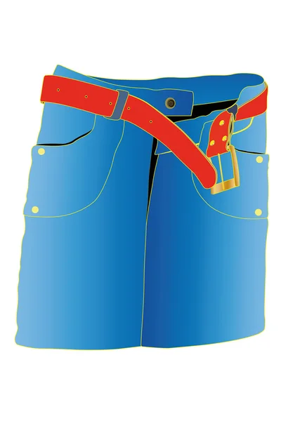Ilustracja wektorowa spódnica — Wektor stockowy