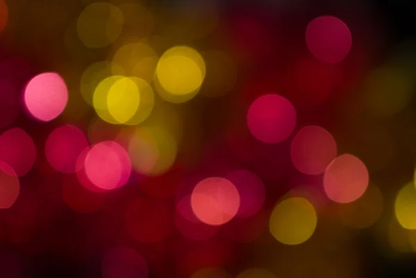 Abstrato luzes de Natal como fundo — Fotografia de Stock