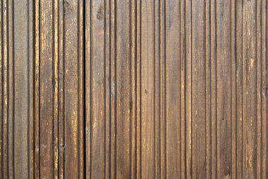 Old, grunge wood panels used as background clipart