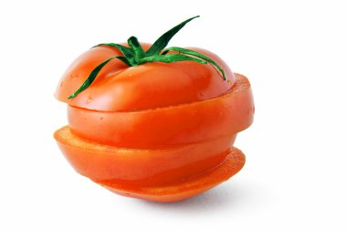 Ripe tomato clipart