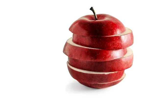Sliced ​​apple — Stock Photo, Image