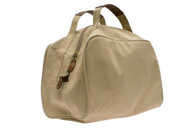Ladies' handbag on a white background. clipart