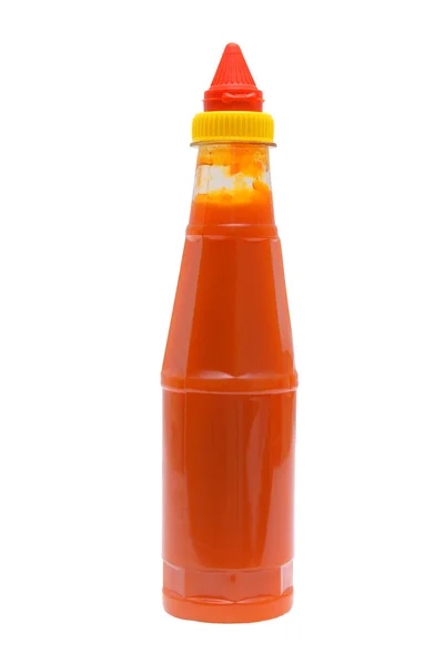 Piquant Sauce Chile White Background — Stock Photo, Image