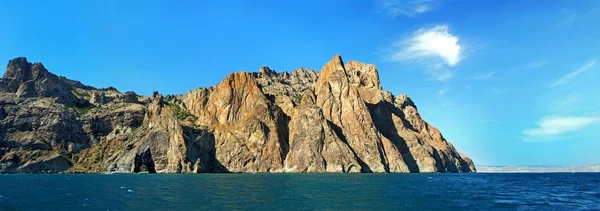 stock image Landscape. Mountains and sea