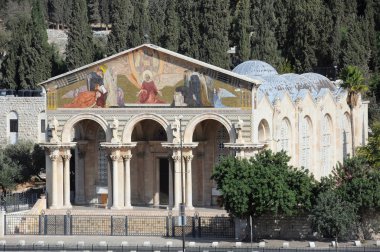 Church of All Natioins in Jerusalem clipart