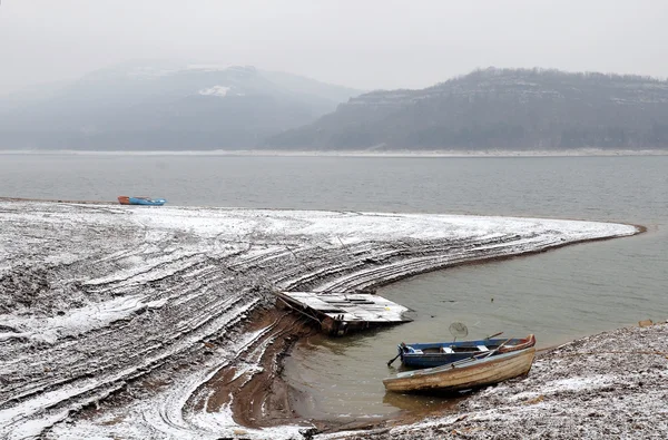 stock image Alexander Stamboliiski Lake in the Winter