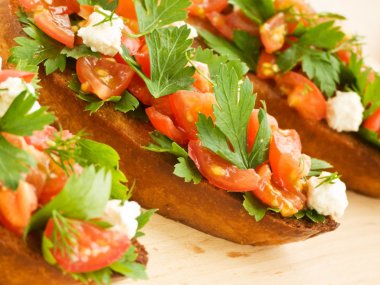 bruschetta.