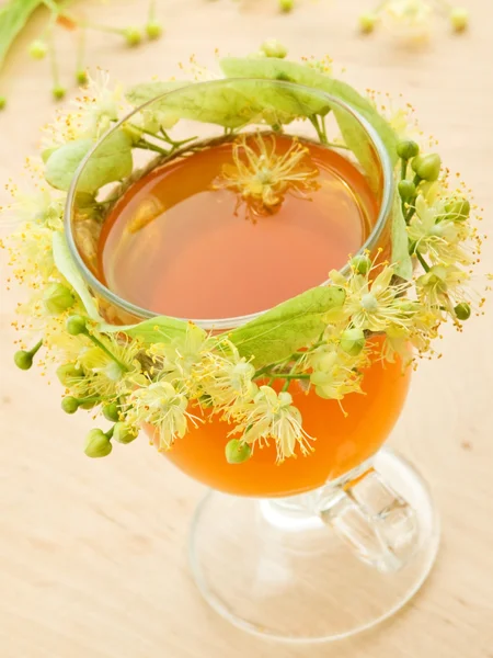 Linden tea — Stock Photo, Image