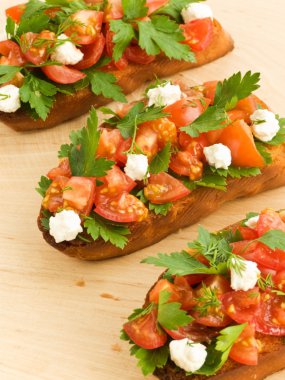 bruschetta.