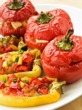 Stuffed peppers clipart