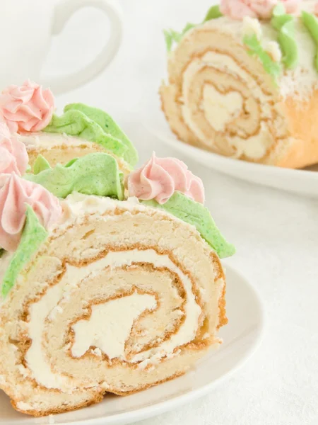 stock image Cream roll