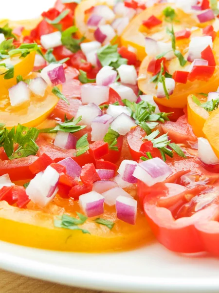 Tomatensalade — Stockfoto