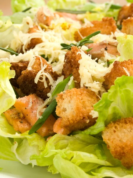 Cäsar-Salat Stockfoto
