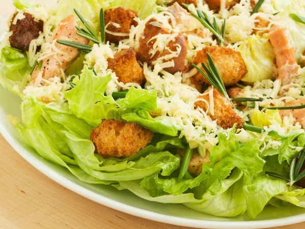 Cäsar-Salat Stockfoto