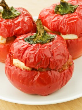Stuffed peppers clipart